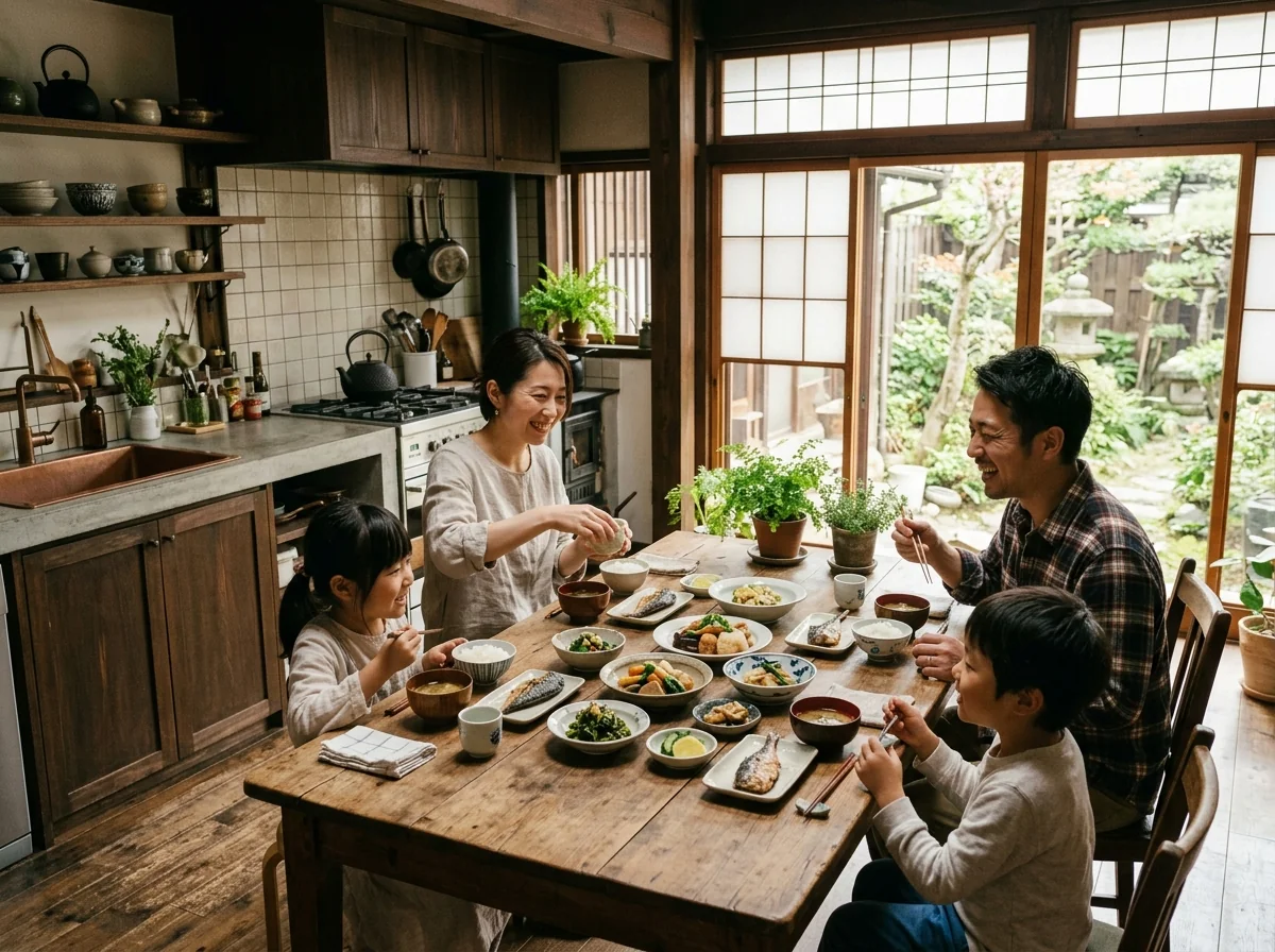 京都市のご家族様 対面キッチンリフォーム後のご様子